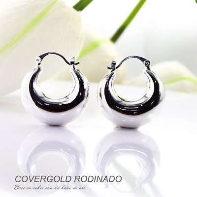 Candongas en covergold rodinado