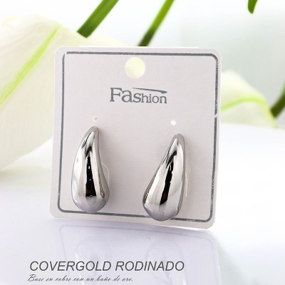 Aretes en covergold rodinado