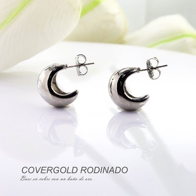 Aretes en covergold rodinado