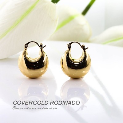 Candongas en covergold rodinado