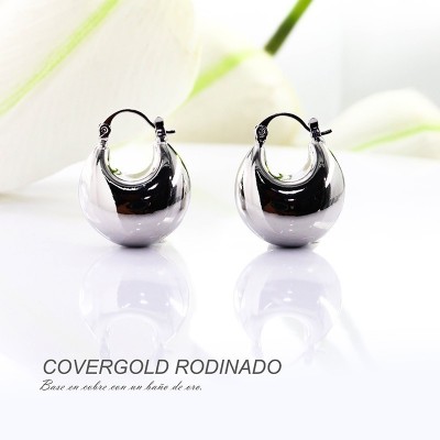 Candongas en covergold rodinado