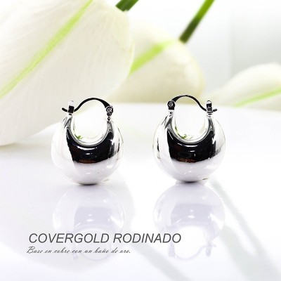 Candongas en covergold rodinado