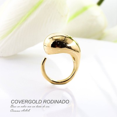 Anillos en covergold rodinado