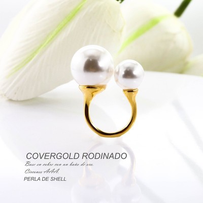 Anillos en covergold rodinado
