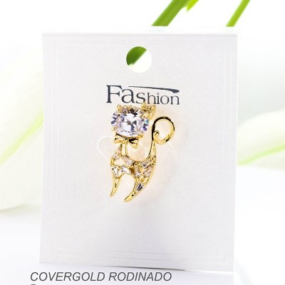 Broches en covergold rodinado