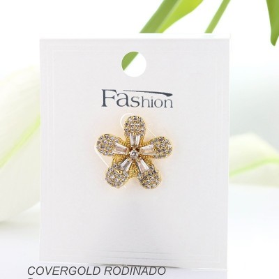 Broches en covergold rodinado