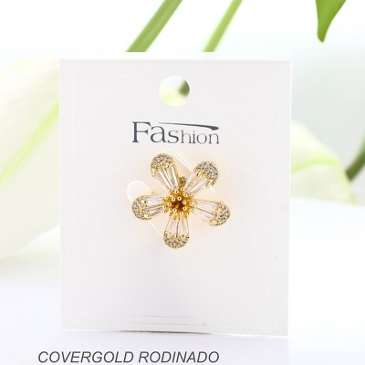 Broches en covergold rodinado