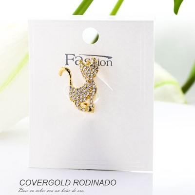 Broches en covergold rodinado