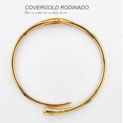 Collar en covergold rodinado