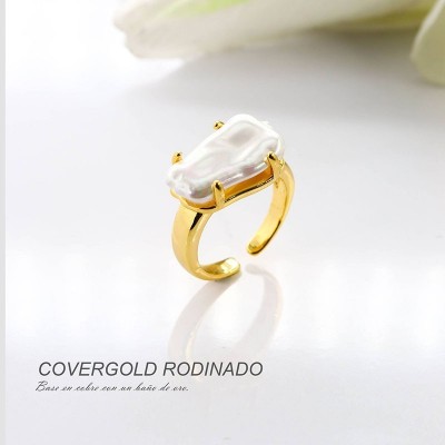 Anillo en covergold  rodinado