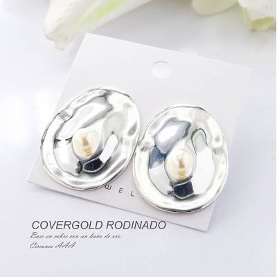 Aretes en covergold rodinado