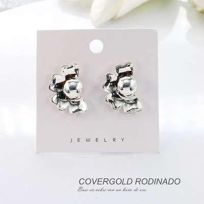 Aretes en covergold rodinado