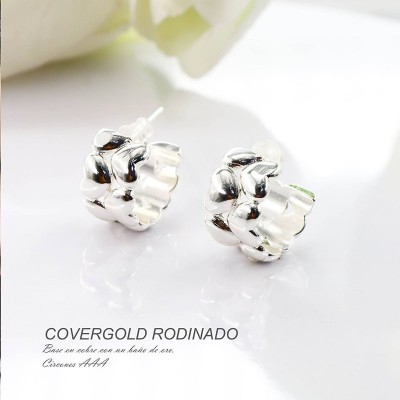 Aretes en covergold rodinado
