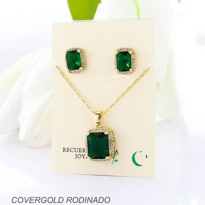 Set en covergold rodinado