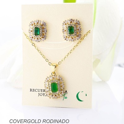 Set en covergold rodinado