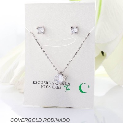 Set en covergold rodinado