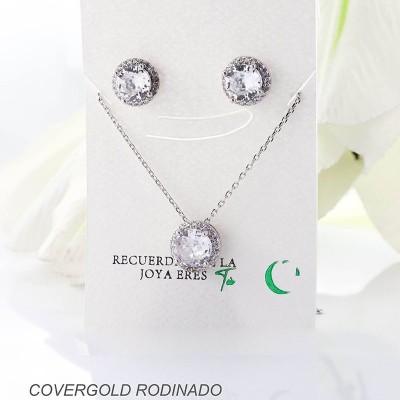 Set en covergold rodinado