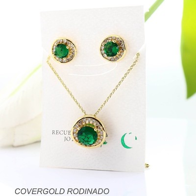 Set en covergold rodinado