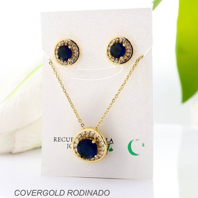 Set en covergold rodinado