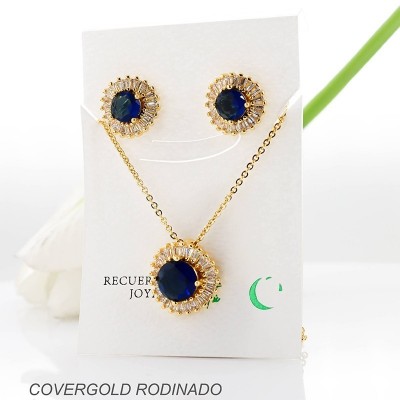 Set en covergold rodinado