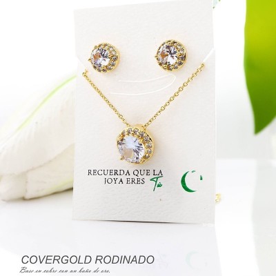 Set de en covergold rodinado