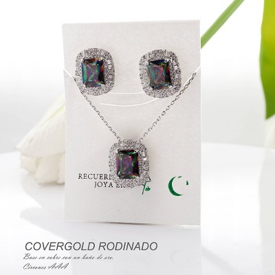 Set en covergold rodinado