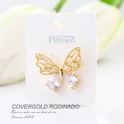 Broches en covergold rodinado
