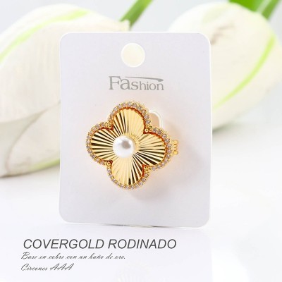Broches en covergold rodinado
