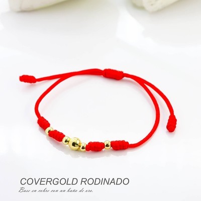 Pulsera en covergold  rodinado