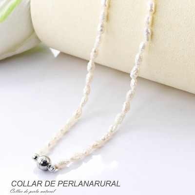 Collar de perla natural