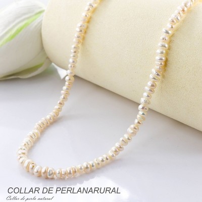 Collar de perla natural