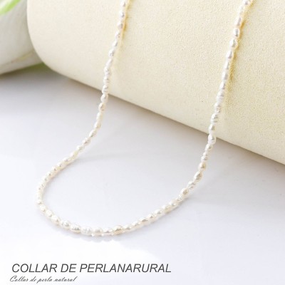 Collar de perla natural