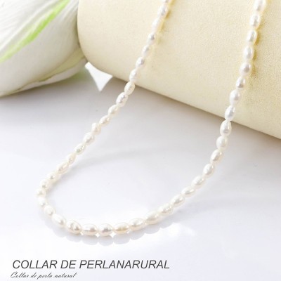 Collar de perla natural
