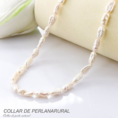 Collar de perla natural