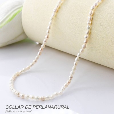 Collar de perla natural