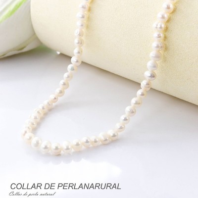 Collar de perla natural