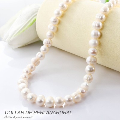 Collar de perla natural