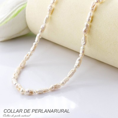 Collar de perla natural