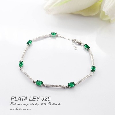 Pulseras en plata ley 925