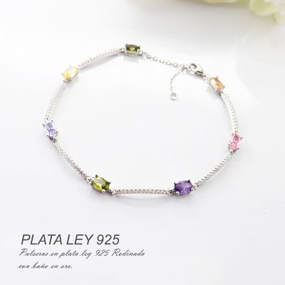 Pulseras en plata ley 925