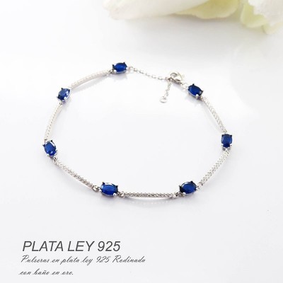 Pulseras en plata ley 925