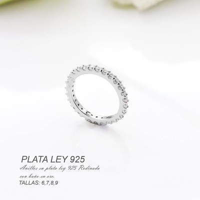 Anillos en plata ley 925