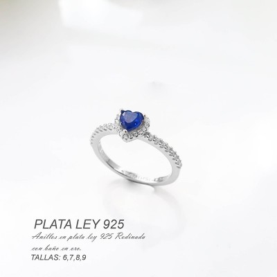 Anillos en plata ley 925