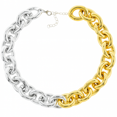 Collar Bicolor grueso