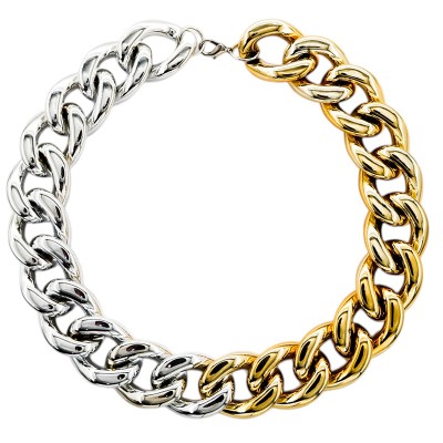 Collar grande Bicolor