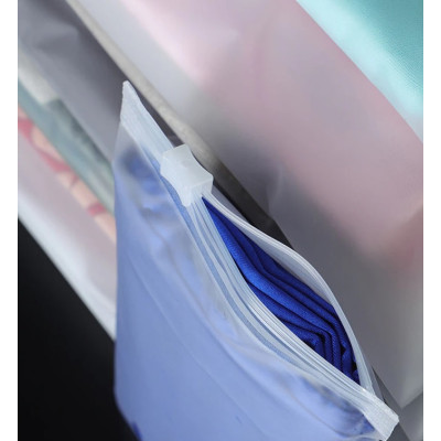 Bolsa para ropa slider blanco paquete x 50