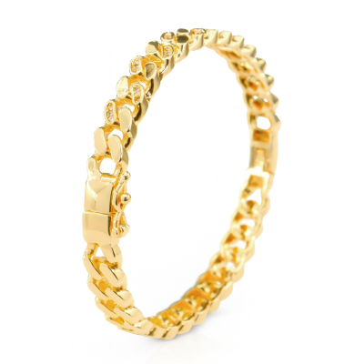 Pulsera en covergold rodinado