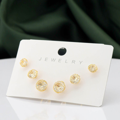 Aretes en covergol Rodinado