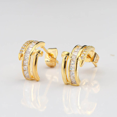 Aretes en covergol Rodinado