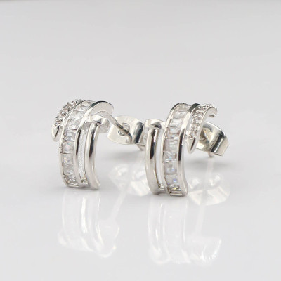 Aretes en covergol Rodinado